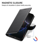 For Xiaomi Redmi Note 14 4G (163.25mm) Stand Case Litchi Texture Leather Wallet Phone Cover Magnetic Snap