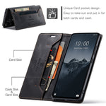 AUTSPACE For Xiaomi Redmi Note 13 Pro 4G Wallet Case  A01 Leather Stand Cover with RFID Blocking Card Holder