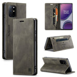 AUTSPACE För OnePlus 8T Plånboksfodral A01 Läderfodral med RFID-blockerande korthållare