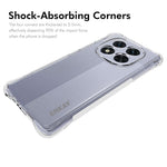 ENKAY HAT PRINCE For Xiaomi Redmi Note 14 Pro 4G Clear Phone Case   Shockproof Anti-slip TPU Cover