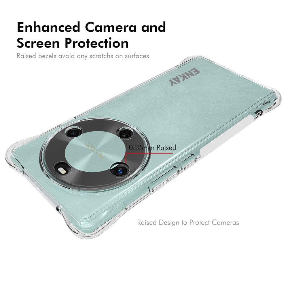 ENKAY HAT PRINCE For Huawei Enjoy 70X Clear Phone Case   Shockproof Anti-slip TPU Cover