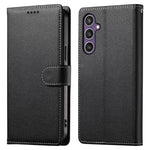 DF-012 For Samsung Galaxy S23 FE Case Litchi Texture Leather Wallet Stand Phone Cover