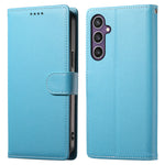 DF-012 For Samsung Galaxy S23 FE Case Litchi Texture Leather Wallet Stand Phone Cover