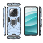 For Xiaomi Redmi Note 14 Pro+ 5G Case PC + TPU Protective Phone Cover with Ring Kickstand