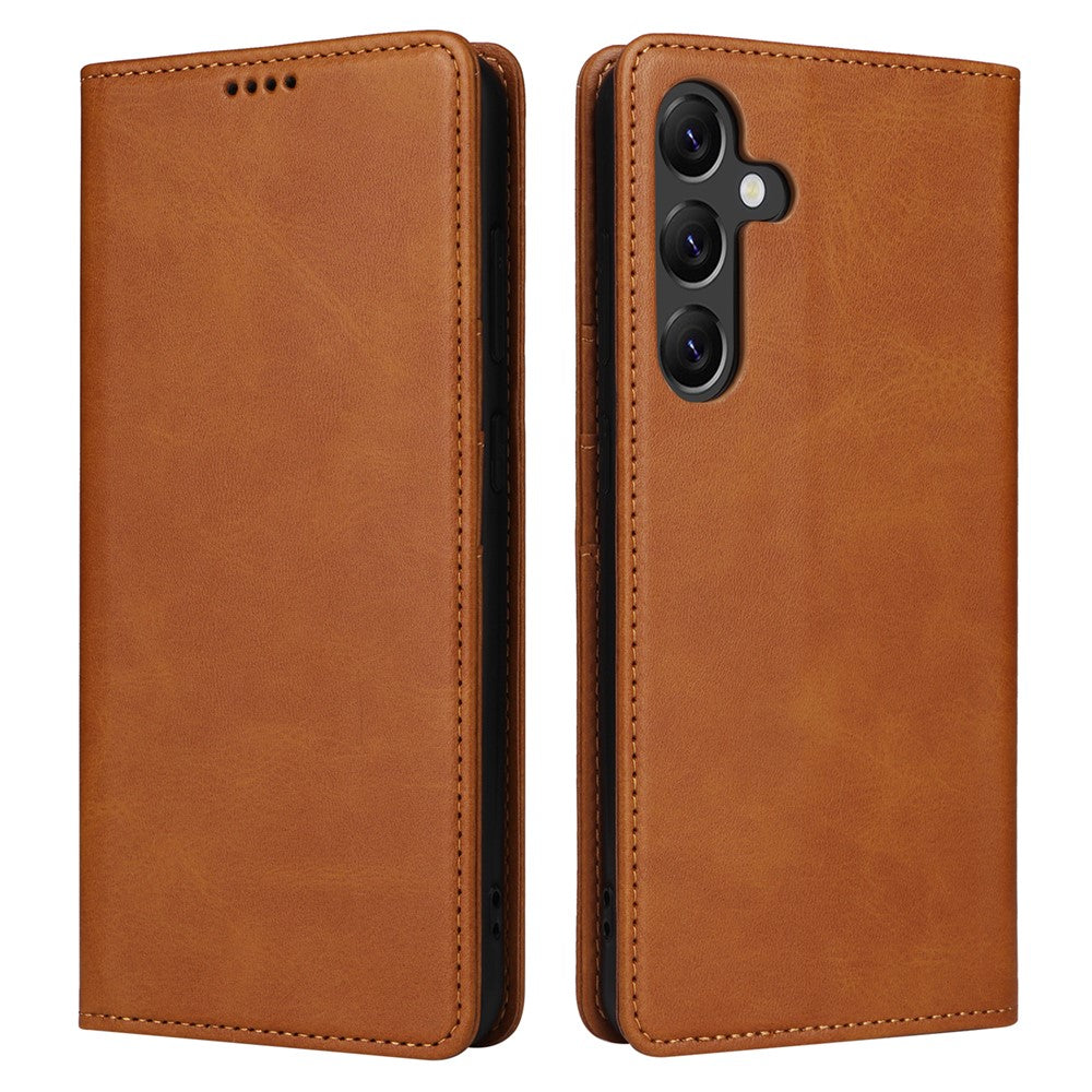 Samsung Galaxy A56 5G-skal RFID-blockerande PU-läderplånboksfodral