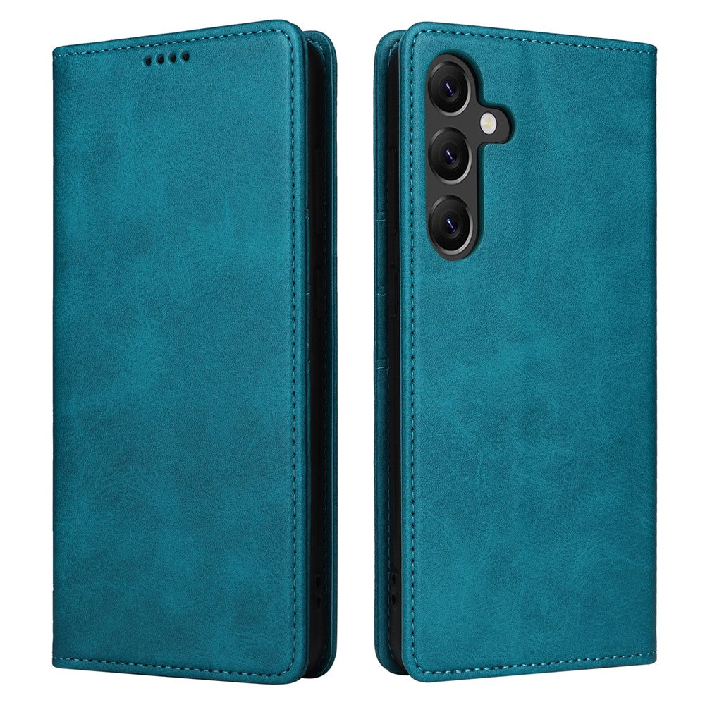 Samsung Galaxy A56 5G-skal RFID-blockerande PU-läderplånboksfodral