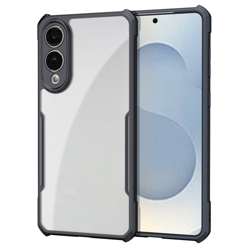 XUNDD För Samsung Galaxy S25 Slim / S25 Edge Skal Stoppsäkert TPU + Akryl Genomskinligt Baksida Mobilskal