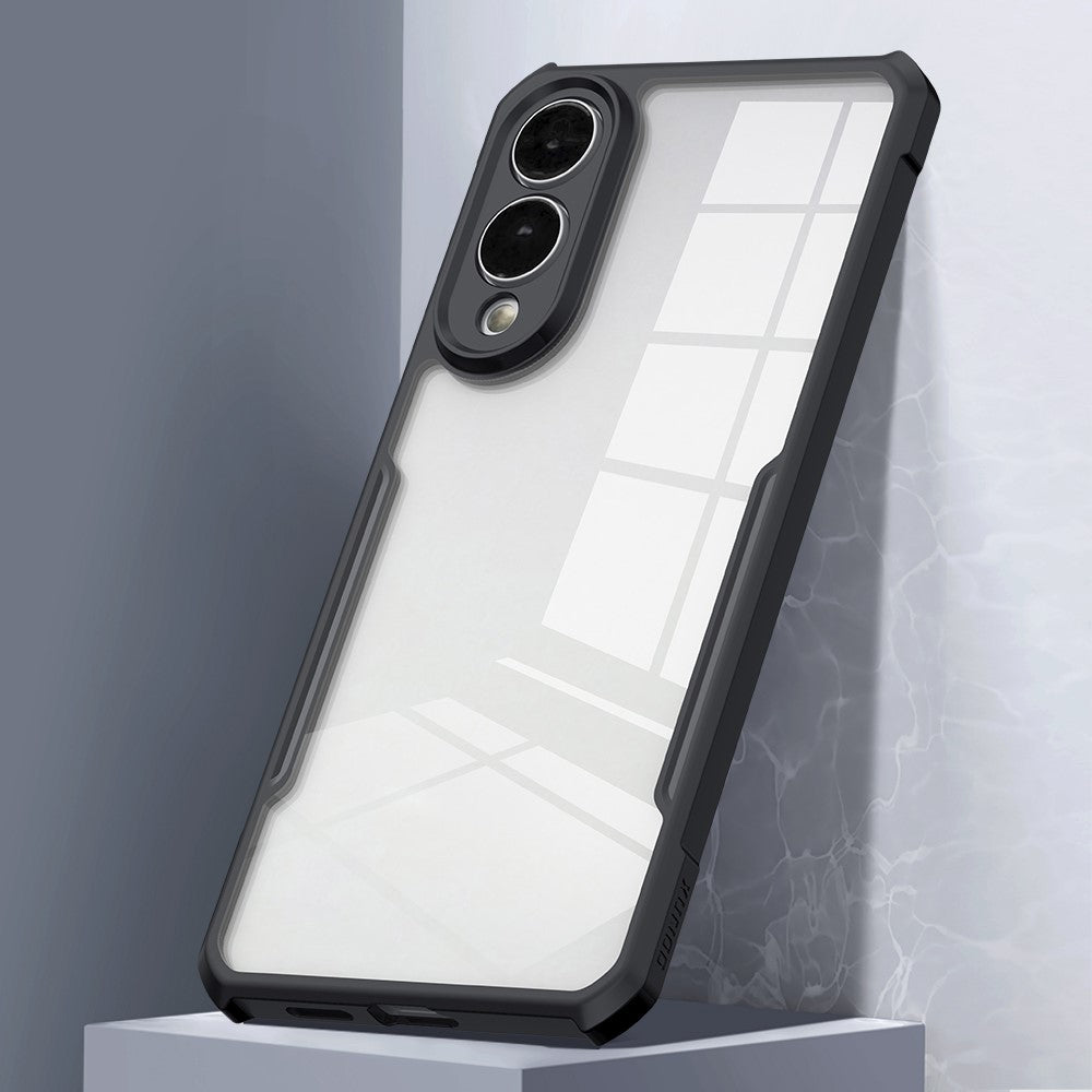 XUNDD För Samsung Galaxy S25 Slim / S25 Edge Skal Stoppsäkert TPU + Akryl Genomskinligt Baksida Mobilskal