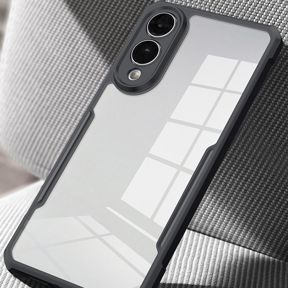 XUNDD För Samsung Galaxy S25 Slim / S25 Edge Skal Stoppsäkert TPU + Akryl Genomskinligt Baksida Mobilskal