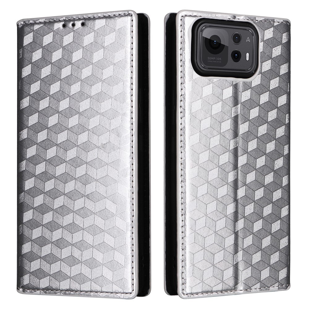 For Asus Zenfone 12 Ultra 5G Case Wallet Rhombus Imprinted Leather Phone Cover