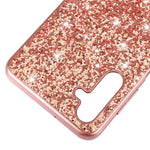 For Samsung Galaxy A26 5G Case TPU + PC Sparkling Glitter Phone Back Cover