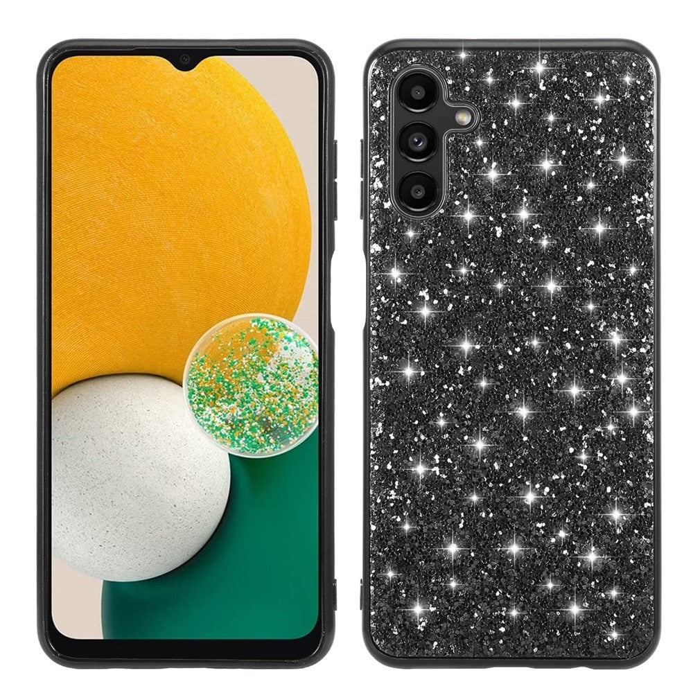 For Samsung Galaxy A26 5G Case TPU + PC Sparkling Glitter Phone Back Cover