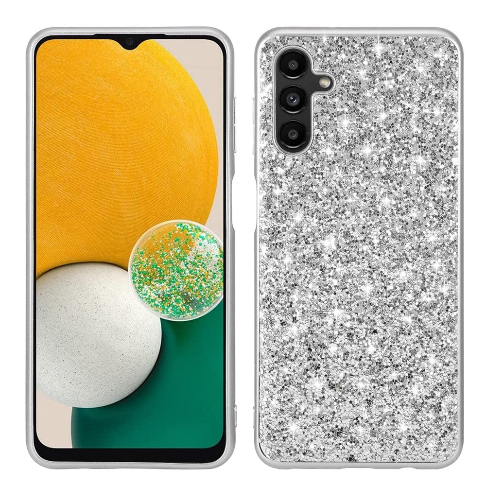 For Samsung Galaxy A26 5G Case TPU + PC Sparkling Glitter Phone Back Cover