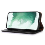 KHAZNEH For Xiaomi Poco X7 Pro 5G Case Wallet Genuine Cow Leather Phone Cover Nappa Texture