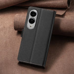 BINFEN COLOR BF32 For Samsung Galaxy S25 Edge Leather Case Wallet RFID Blocking Phone Cover