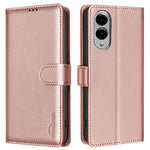 BINFEN COLOR BF32 For Samsung Galaxy S25 Edge Leather Case Wallet RFID Blocking Phone Cover