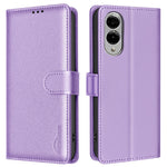 BINFEN COLOR BF32 For Samsung Galaxy S25 Edge Leather Case Wallet RFID Blocking Phone Cover