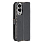 BINFEN COLOR BF17 For Samsung Galaxy S25 Edge Case Wallet Folio Flip Leather Cover