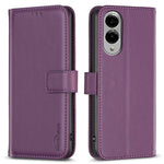 BINFEN COLOR BF17 For Samsung Galaxy S25 Edge Case Wallet Folio Flip Leather Cover