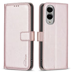 BINFEN COLOR BF17 For Samsung Galaxy S25 Edge Case Wallet Folio Flip Leather Cover