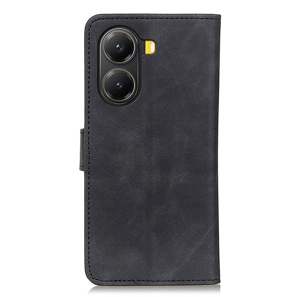 KHAZNEH For Xiaomi Redmi Turbo 4 5G / Poco X7 Pro 5G Case PU Leather Retro Texture Phone Cover