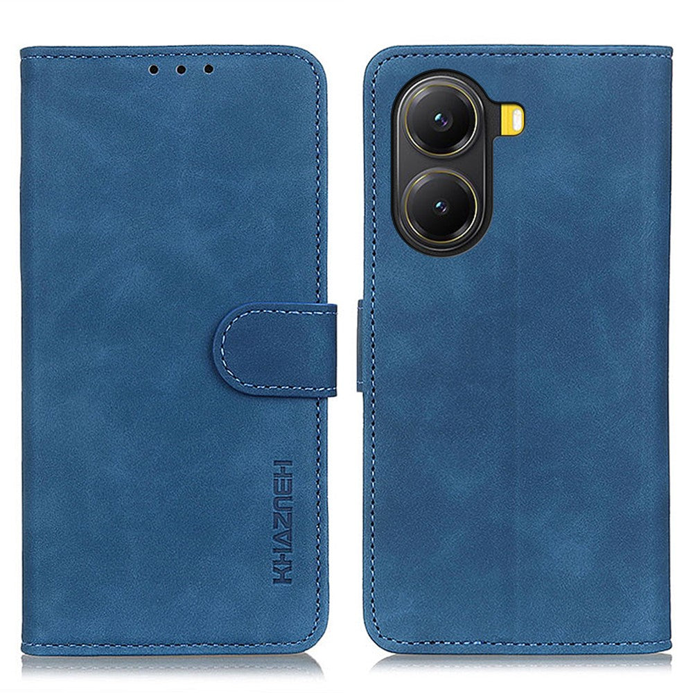 KHAZNEH For Xiaomi Redmi Turbo 4 5G / Poco X7 Pro 5G Case PU Leather Retro Texture Phone Cover