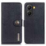 KHAZNEH For Xiaomi Redmi Turbo 4 5G / Poco X7 Pro 5G Wallet Case Cowhide Texture Leather Flip Phone Cover