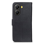 KHAZNEH For Xiaomi Redmi Turbo 4 5G / Poco X7 Pro 5G Wallet Case Cowhide Texture Leather Flip Phone Cover
