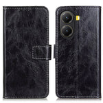 For Xiaomi Redmi Turbo 4 5G / Poco X7 Pro 5G Case Wallet Leather Phone Cover Crazy Horse Texture
