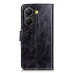 For Xiaomi Redmi Turbo 4 5G / Poco X7 Pro 5G Case Wallet Leather Phone Cover Crazy Horse Texture