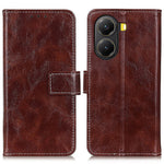 For Xiaomi Redmi Turbo 4 5G / Poco X7 Pro 5G Case Wallet Leather Phone Cover Crazy Horse Texture