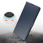 For Xiaomi Redmi Note 14 4G (163.25mm) Case Shockproof TPU Inner Shell Leather Phone Cover Card Slot