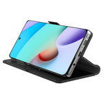 For Xiaomi Redmi Note 14 Pro 4G Case Stand PU Leather Phone Cover Card Holder Mirror