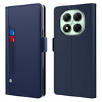 For Xiaomi Redmi Note 14 Pro 4G Case Stand PU Leather Phone Cover Card Holder Mirror