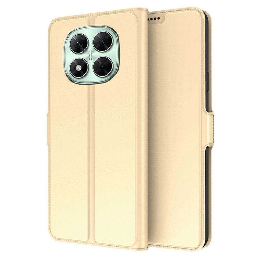 For Xiaomi Redmi Note 14 Pro 4G Case Shockproof TPU Inner Shell Leather Phone Cover Card Slot