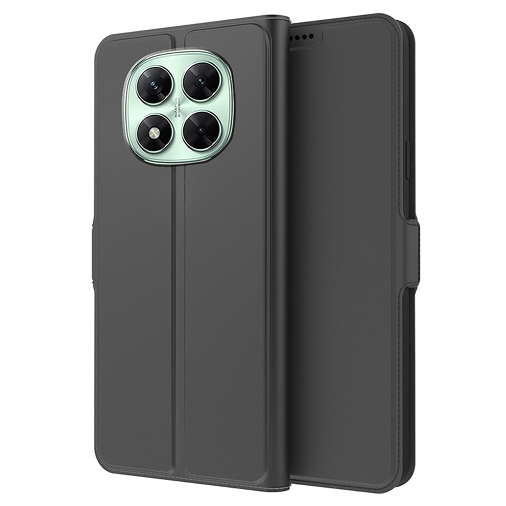 For Xiaomi Redmi Note 14 Pro 4G Case Shockproof TPU Inner Shell Leather Phone Cover Card Slot