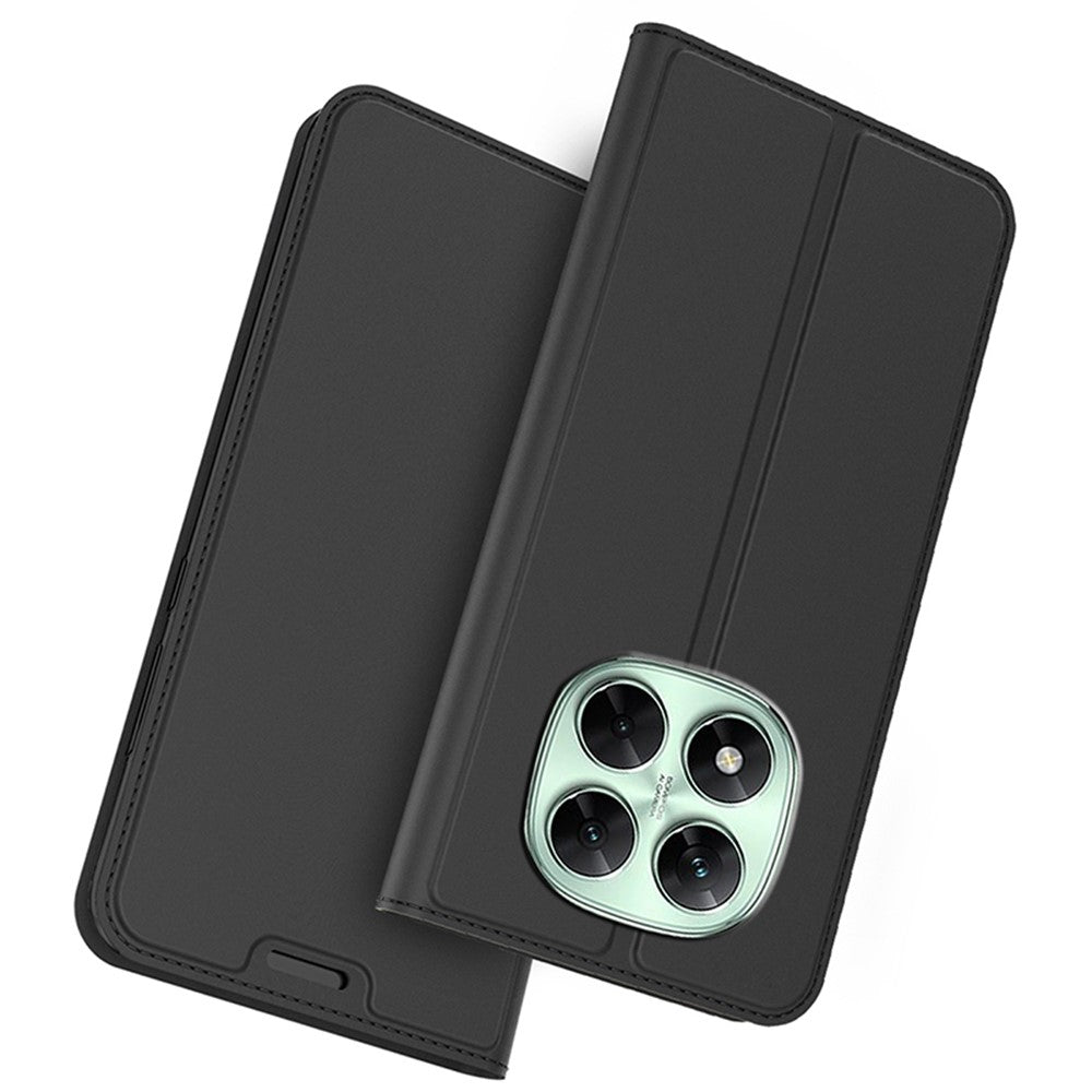 For Xiaomi Redmi Note 14 Pro 5G / Poco X7 5G Case PU Leather Phone Cover with Card Holder Stand Magnetic Closure