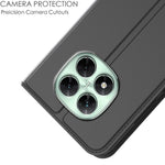 For Xiaomi Redmi Note 14 Pro 5G / Poco X7 5G Case PU Leather Phone Cover with Card Holder Stand Magnetic Closure