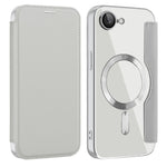 For iPhone 17th / 16th Case Compatible with MagSafe RFID Blocking Leather Phone Cover