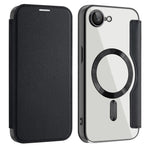 For iPhone 17th / 16th Case Compatible with MagSafe RFID Blocking Leather Phone Cover