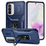 Samsung Galaxy A37 5G / A56 5G / A36 5G Camshield-etui med støtte, TPU+PC og skridsikkert mobilcover