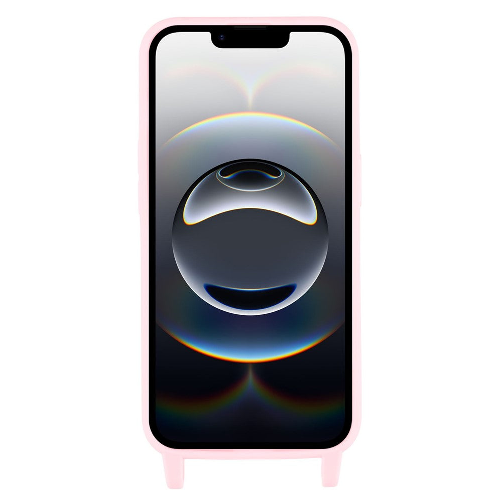 For iPhone 17th / 16th Case TPU Soft Shockproof Phone Cover with Adjustable Lanyard