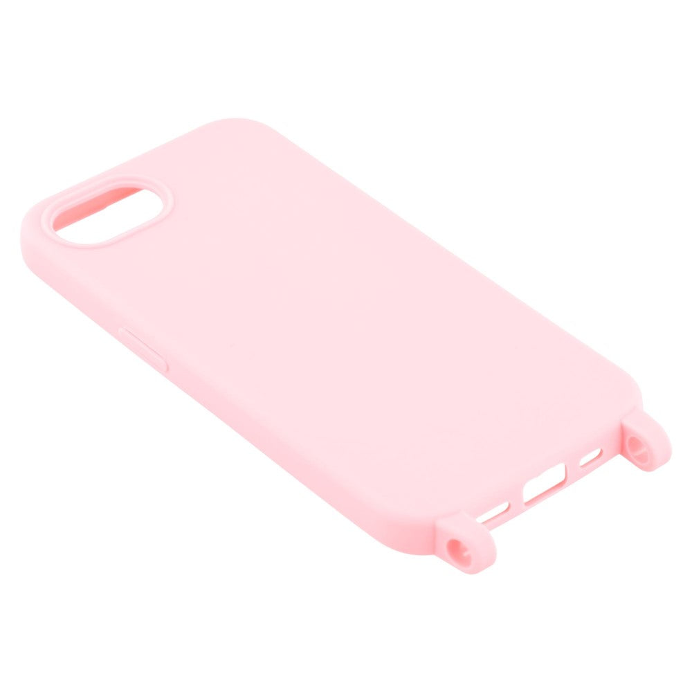 For iPhone 17th / 16th Case TPU Soft Shockproof Phone Cover with Adjustable Lanyard