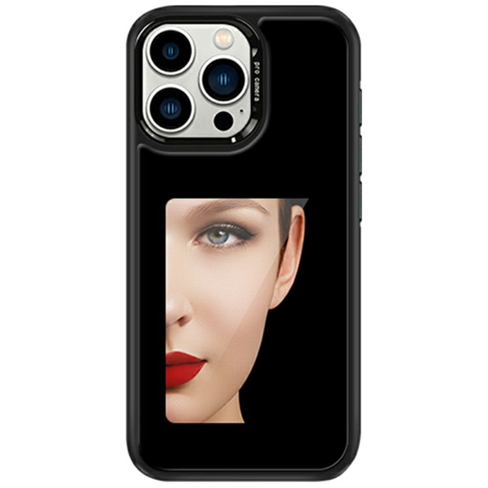 For iPhone 15 Pro Max E-Ink Case 4 inch HD 4 Colors Phone Cover Supports NFC Transfer DIY Pictures