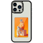 For iPhone 15 Pro Max E-Ink Case 4 inch HD 4 Colors Phone Cover Supports NFC Transfer DIY Pictures