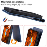 For Xiaomi Redmi Note 14 Pro 4G Case with Card Slot Magnetic Vertical Flip Leather Phone Cover