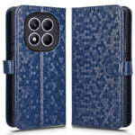 For Xiaomi Redmi Note 14 Pro 4G Wallet Case Dot Pattern Imprint PU Leather Phone Cover