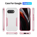 Til Google Pixel 9a Cover PC+TPU Militærgrad Drop Beskyttende Telefoncover