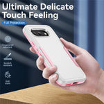 Til Google Pixel 9a Cover PC+TPU Militærgrad Drop Beskyttende Telefoncover
