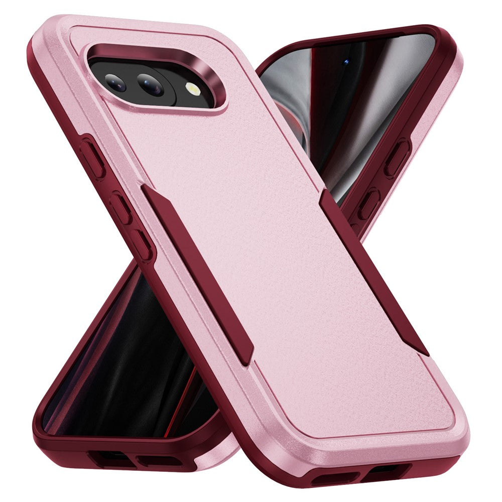 Til Google Pixel 9a Cover PC+TPU Militærgrad Drop Beskyttende Telefoncover